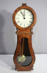 Howard Miller 80th Anniversary Edition Wooden Wall Clock  Dual Chime  Untested