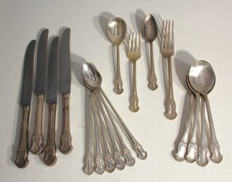 Mixed Lot Of Vintage Silver-Plated Flatware
