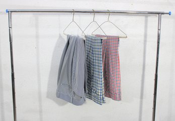 Rack I-Mens Vintage Dress Pants Lot  Size 36  Plaid & Striped  Panatella & Austin Hill