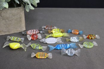 Italian Hand-Blown Murano Glass Candies