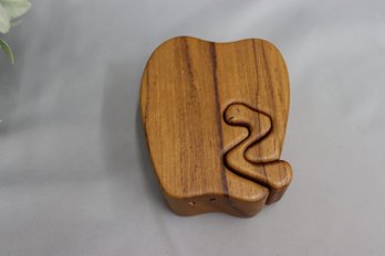 Costa Crafts Exotic Wood Puzzle Styled Box