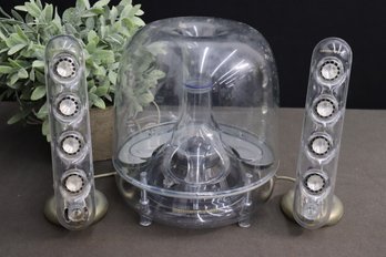 Harmon/Kardon Sound Sticks Computer Speaker Set (untested, As Is) NO POWER COARD