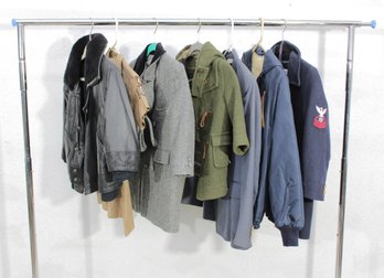 Rack I-Kids Coat & Jacket Lot  Mixed Styles  Winter & Fall Outerwear  Various Sizes