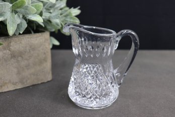 Waterford Hand Cut Crystal Creamer