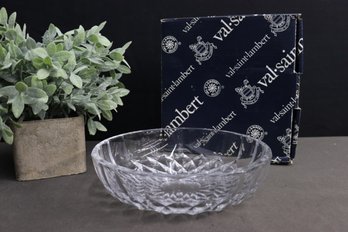 Val-St.-Lambert Imperial Coupe Salad Bowl - Original Box