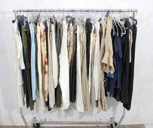 Rack N-Womens Pants Rack Lot  Slacks, Trousers & Casual Pants  Mixed Styles  Sizes SL