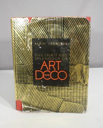 The Spirit And Splendour Of Art Deco By Alain Lesieutre  1974 Vintage Hardcover