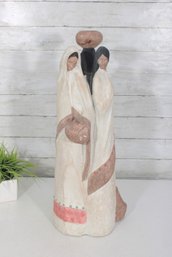 Austin Productions 1988 Figural Sculpture  Three Women Southwest Style Statue  23' Tall