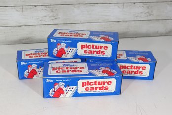 Vintage Topps Baseball Picture Cards Lot  1980s Era Boxes & Cards