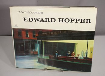 Edward Hopper By Lloyd Goodrich  Vintage 1971 Hardcover Art Book