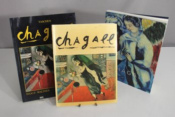 Lot Of 3 Chagall Art Books  Taschen, Philadelphia Museum Of Art, And Exhibition Catalogue