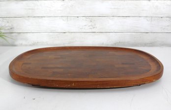 Vintage Dansk Teak Cutting Board / Serving Tray  Designed By Jens Quistgaard, Denmark, 21.5' X 15.5'