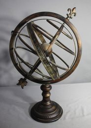 Brass Armillary Sphere- Decorative