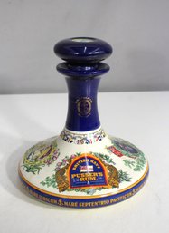 9 Pussers Rum HMS Victory Trafalgar Commemorative Decanter  Hand-Cast Porcelain