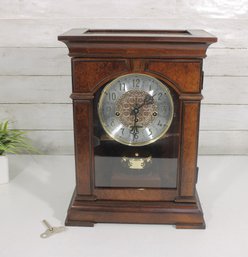 Howard Miller Mantel Clock  Model 630-266  Westminster Chime, Key Wind  17'