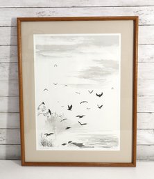 Diana Tillion 'Quintessence' Signed Limited Edition Print 142/481, 1981 – Framed 29' X 23'