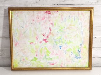 Madeleine Kesselman Abstract Painting, 2001  Framed 19.5' X 25.5'