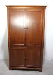 Stanley Furniture Solid Wood Armoire  78' H X 41.5' W X 22.5' D  Classic Storage Cabinet