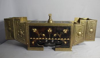 Vintage Brass Shoe Shine Kit From Turkey