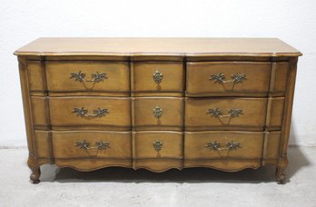 Vintage Bodart French Provincial 9-Drawer Dresser  Solid Wood, Elegant Design