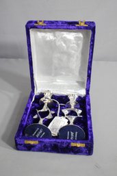 Vintage Pair 7' Jewish Candlesticks For Holy Sabbath Candle Holder