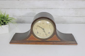 Antique Seth Thomas Tambour Mantel Clock W/ Key & Pendulum  20 Wide-untested