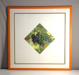 Limited Edition Signed Print 'Grape Vine Detail #2' By Artist - 1989