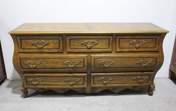 Vintage Baker Furniture French Provincial 9-Drawer Dresser  Solid Wood