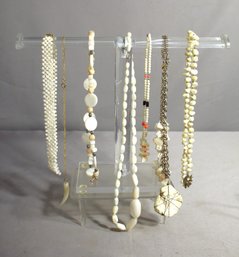 #31-- Group Lot Of Assorted Vintage Beaded Necklaces