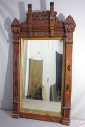 Victorian  Wooden Mirror
