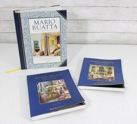 #6-Mario Buatta Interior Design Book Lot  3 Volumes  Classic American Decor & Style