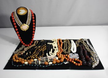 #1 -assorted Lot Of Costume Jewelry
