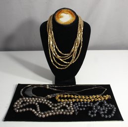 #5-assorted Lot Of Costume Jewelry