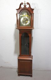 Vintage Grandfather Clock  72 Tall, Mahogany Case, Untested