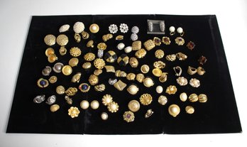 #10- Group Lot Of Pairs Of Vintage Earrings