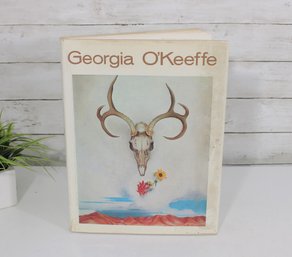 Georgia OKeeffe Hardcover Art Book  Vintage Monograph W/ Color Plates
