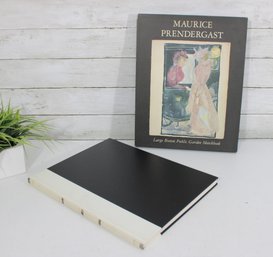 Maurice Prendergast Portfolio  Large Indian Public Garden Sketchbook W/ Plates