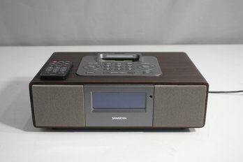 Sangean-WR-5 - Clock Radio With Apple Dock Cradle