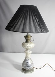 Beautiful Kosmos Brenner Brass Oil Lamp-28'h