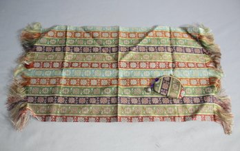 Japanese Tatsumura 100 Silk Brocade-21' X 11' Panel Table Runner