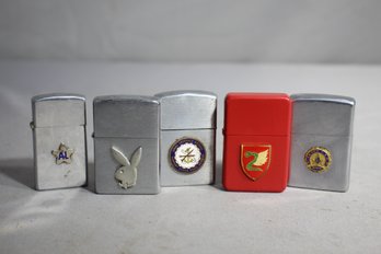 Group Lot Of Vintage Lighters -Zippo,sharp , Star