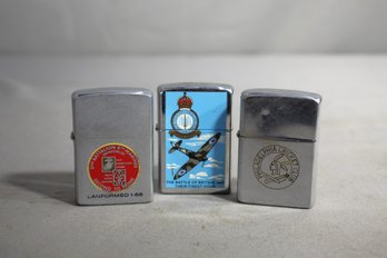 250BB Battle Of Britain Design , Marine, Cricket Club ,Zippo Lighters