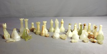 Onyx Chess Set - ( Good For Replacement Parts)