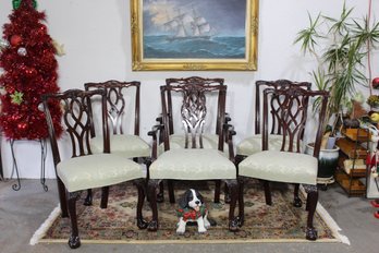 Kindel Furniture Co. Mahogany Dining Chair Set - Set Of Six