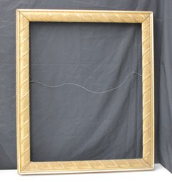 Large Antique  Gilt Picture Frame W/ Decorative Pattern  40' X 33.5'