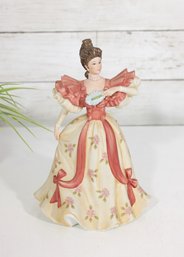 Lenox 1984 First Waltz American Fashion Figurine  Fine Porcelain Lady  8 Tall