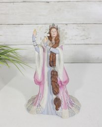 Vintage Lenox The Snow Queen Legendary Princess Figurine  Porcelain Statue  9 Tall