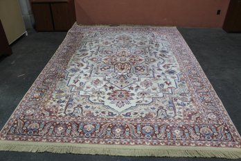 Karastan Persian-Style Area Rug - Traditional Floral Medallion Design