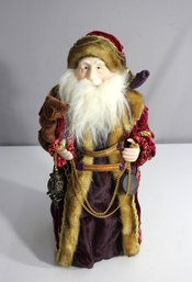 16' Santa Claus Christmas Tree Topper - Elegant Vintage Design