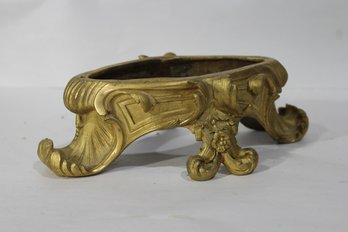 Vintage Oval  Bronze Base